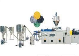 400 Kg/Saat PVC Peletleme Hattı 75mm - 250mm SJ75/33